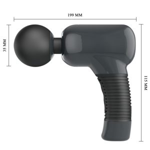 High Tech Pretty Love oplaadbare massager met 7 functies, donkergrijs High Tech Pretty Love oplaadbare massager met 7 functies, donkergrijs - Afbeelding 5