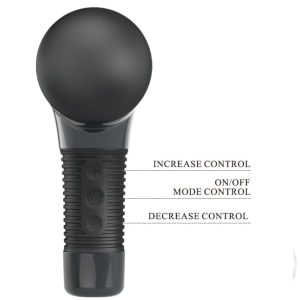 High Tech Pretty Love oplaadbare massager met 7 functies, donkergrijs High Tech Pretty Love oplaadbare massager met 7 functies, donkergrijs - Afbeelding 7