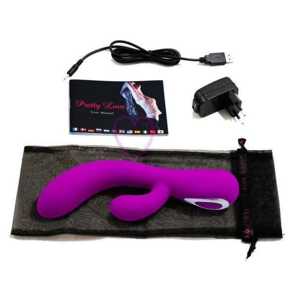 High Tech Pretty Love Smarter Honingvibrator Lila 18 cm High Tech Pretty Love Smarter Honingvibrator Lila 18 cm