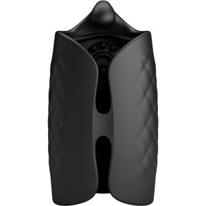 Bodies & Masturbators Pretty Love Masturbator mit Vibrator in Schwarz – Bild 2