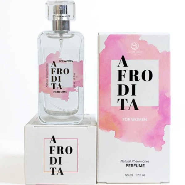 Secretplay Aphrodite Pheromon-Parfumspray mit natürlichem Trüffel-Lockstoff 50 ml