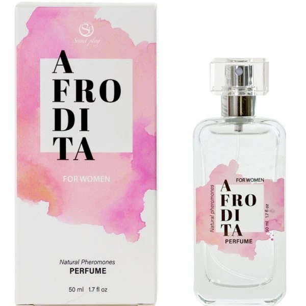 Secretplay Aphrodite Pheromon-Parfumspray mit natürlichem Trüffel-Lockstoff 50 ml