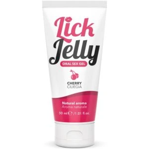 Intimateline Lick Jelly Cherry glijmiddel met aroma