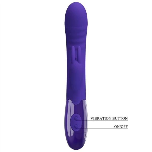 High Tech Pretty Love Cerberus Youth Violet Rabbit Vibrator met 30 functies