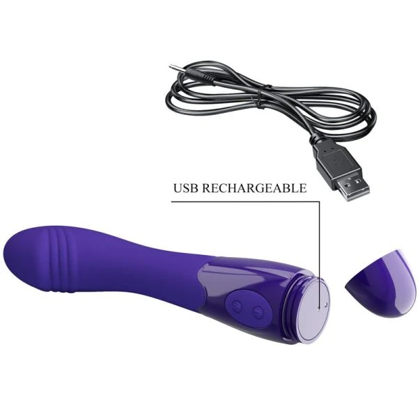 High Tech Pretty Love Elemental Youth Vibrator-Dildo violet
