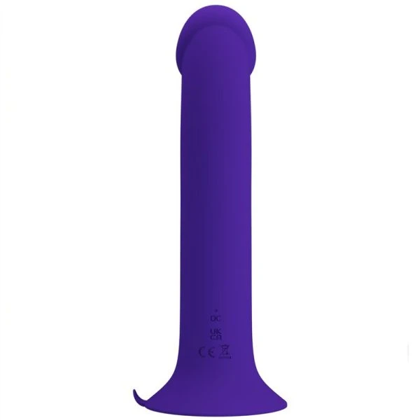 High Tech Pretty Love Murray Vibrator-Dildo met zuignap, Paars