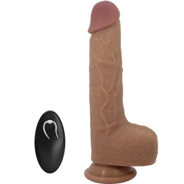 Remote Control Pretty Love Tommy Realistische Dildo-Vibrator met Stootfunctie