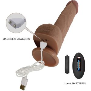 Remote Control Pretty Love Tommy Realistische Dildo-Vibrator met Stootfunctie Remote Control Pretty Love Tommy Realistische Dildo-Vibrator met Stootfunctie - Afbeelding 5