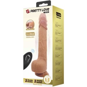 Remote Control Pretty Love Tommy Realistische Dildo-Vibrator met Stootfunctie Remote Control Pretty Love Tommy Realistische Dildo-Vibrator met Stootfunctie - Afbeelding 7