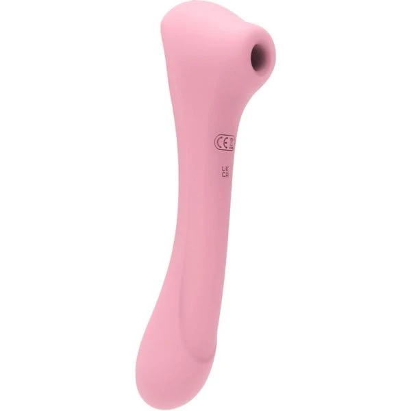 Femintimate Daisy Massager Opzetvibrator met Zuig- en Trillingsfunctie, Roze