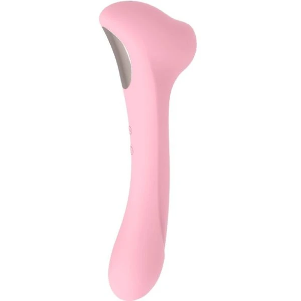 Femintimate Daisy Massager Opzetvibrator met Zuig- en Trillingsfunctie, Roze