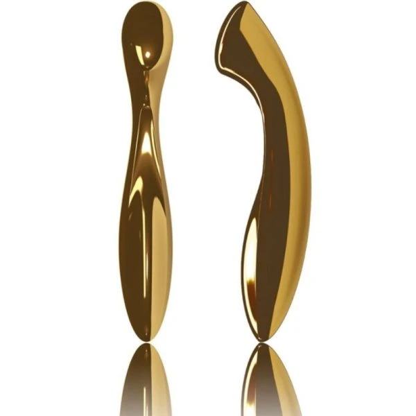 Lelo Olga ORO G-Punt-vibrator van roestvrij staal 19,5 cm