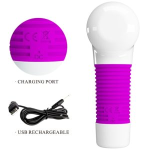 High Tech Pretty Love Magic GUM Oplaadbare Massager paars High Tech Pretty Love Magic GUM Oplaadbare Massager paars - Afbeelding 7