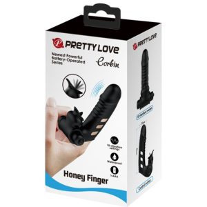 FUN Toys Pretty Love Corbin Vibrator-Fingerabdeckung schwarz FUN Toys Pretty Love Corbin Vibrator-Fingerabdeckung schwarz – Bild 8