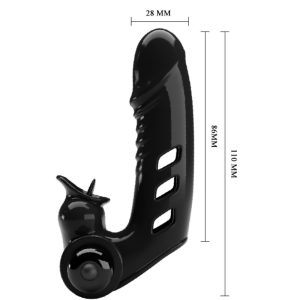 FUN Toys Pretty Love Corbin Vibrator-Fingerabdeckung schwarz FUN Toys Pretty Love Corbin Vibrator-Fingerabdeckung schwarz – Bild 6