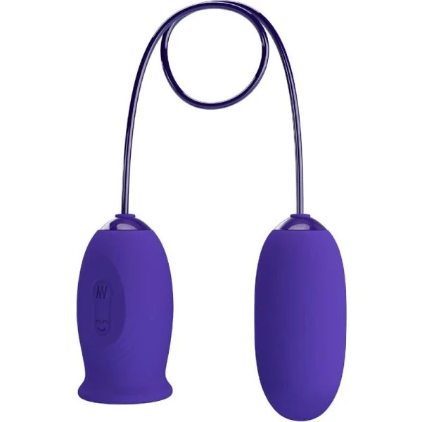 FUN Toys Pretty Love Daisy Youth Violet oplegvibrator oplaadbaar