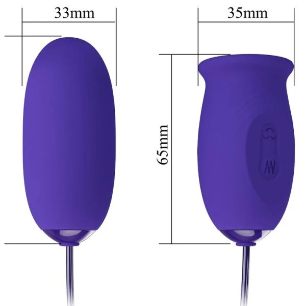 FUN Toys Pretty Love Daisy Youth Violet oplegvibrator oplaadbaar