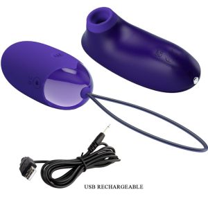 Afstandsbediening Pretty Love Stimulator en Vibratie-ei, oplaadbaar Afstandsbediening Pretty Love Stimulator en Vibratie-ei, oplaadbaar - Afbeelding 6