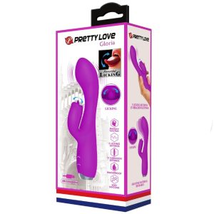High Tech Pretty Love Gloria Oplaadbare Konijnenvibrator Paars High Tech Pretty Love Gloria Oplaadbare Konijnenvibrator Paars - Afbeelding 11