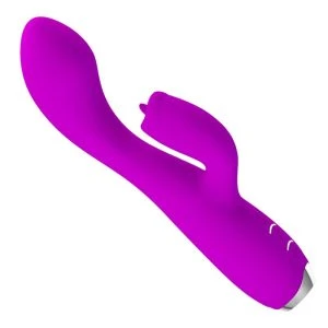 High Tech Pretty Love Gloria Wiederaufladbarer Kaninchenvibrator Lila