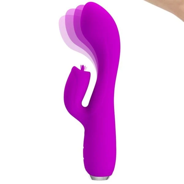 High Tech Pretty Love Gloria Oplaadbare Konijnenvibrator Paars