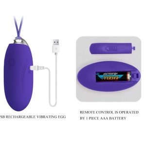 Remote Control Pretty Love Jenny Youth Verletzt EGG Afstandsbediening Trillingsei Paars Remote Control Pretty Love Jenny Youth Verletzt EGG Afstandsbediening Trillingsei Paars - Afbeelding 6