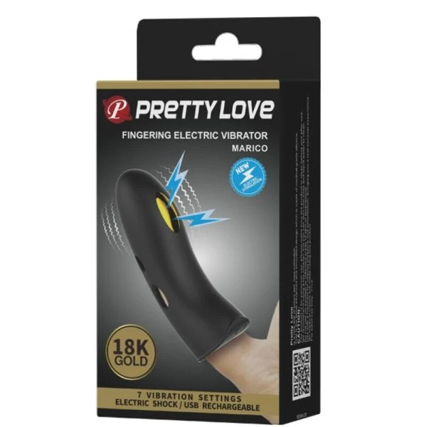 FUN Toys Pretty Love Marico Elektrostimulator-Fingerhülle schwarz