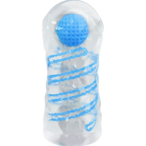 Bodies & Masturbators Pretty Love Kleiner Masturbator mit blauen Spiralen