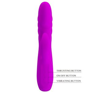 High Tech Pretty Love Melanie Purple oplaadbare konijnenvibrator Paars High Tech Pretty Love Melanie Purple oplaadbare konijnenvibrator Paars - Afbeelding 6