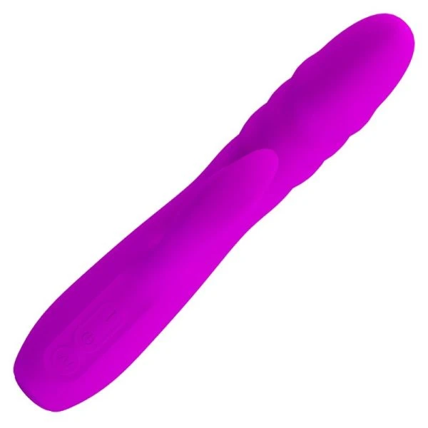 High Tech Pretty Love Melanie Purple oplaadbare konijnenvibrator Paars