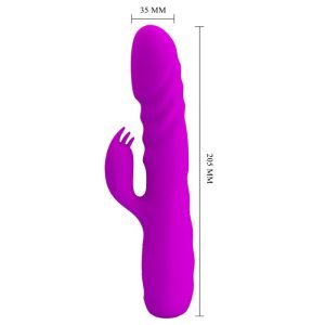 High Tech Pretty Love Melanie Purple oplaadbare konijnenvibrator Paars High Tech Pretty Love Melanie Purple oplaadbare konijnenvibrator Paars - Afbeelding 5
