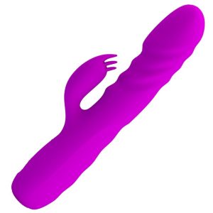 High Tech Pretty Love Melanie Purple oplaadbare konijnenvibrator Paars High Tech Pretty Love Melanie Purple oplaadbare konijnenvibrator Paars - Afbeelding 3