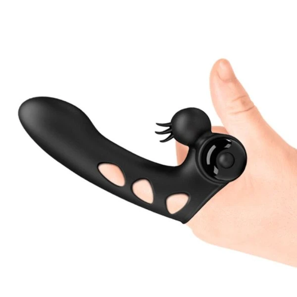 FUN Toys Pretty Love Orlando Vibrator-Vingerhoes zwart