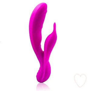 High Tech Pretty Love Bliss Lilac Massager Vibrator met Clitorisstimulator High Tech Pretty Love Bliss Lilac Massager Vibrator met Clitorisstimulator - Afbeelding 2