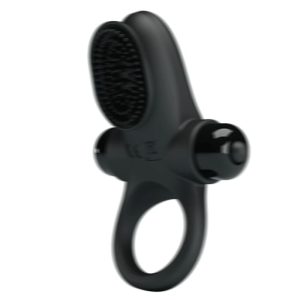 FOR HIM Pretty Love Vibratorring II voor de penis, zwart FOR HIM Pretty Love Vibratorring II voor de penis, zwart - Afbeelding 3
