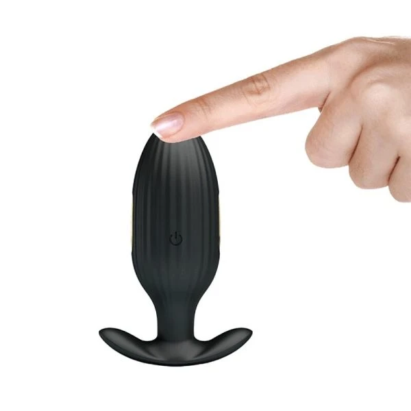 Remote Control Pretty Love Kelly Plug Analvibrator wiederaufladbar schwarz