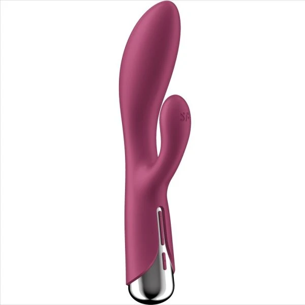 img_160988_39a457bd00f4d84949830778363c7e16_1.jpg Satisfyer Vibrator Spinning Rabbit 1 Rabbitvibrator mit Klitorisreizer rot