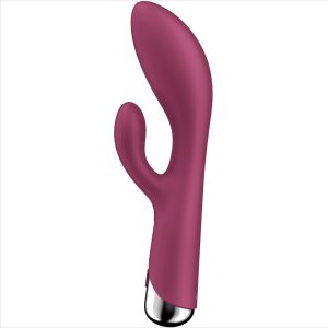 Satisfyer Vibrator Spinning Rabbit 1 Rabbitvibrator mit Klitorisreizer rot Satisfyer Vibrator Spinning Rabbit 1 Rabbitvibrator mit Klitorisreizer rot – Bild 4