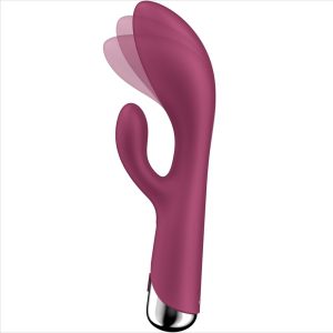 Satisfyer Vibrator Spinning Rabbit 1 Rabbitvibrator mit Klitorisreizer rot Satisfyer Vibrator Spinning Rabbit 1 Rabbitvibrator mit Klitorisreizer rot – Bild 5