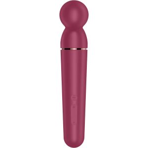 Satisfyer Planet Wand-er Vibrator Massager Berry rood Satisfyer Planet Wand-er Vibrator Massager Berry rood - Afbeelding 1
