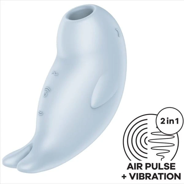 Satisfyer AIR Pulse Seal You Soon Clitorisstimulator met drukgolven en trillingen
