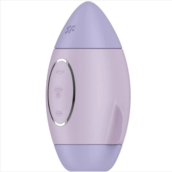 Satisfyer Vibrator Mission Control Dubbele Impuls Vibrator paars