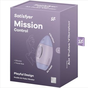 Satisfyer Vibrator Mission Control Dubbele Impuls Vibrator paars Satisfyer Vibrator Mission Control Dubbele Impuls Vibrator paars - Afbeelding 5
