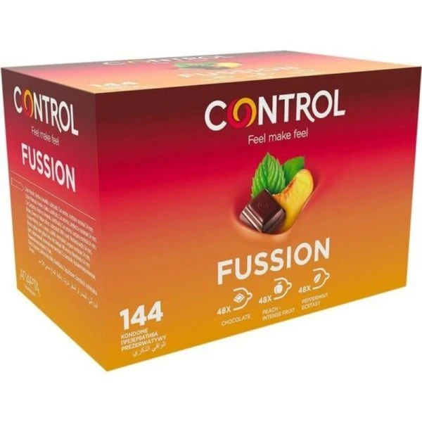img_161551_c1cb30fd3c2c80b9c255ef23e5c28150_1.jpg Control Condoms Condooms Adapta Fussion met Smaken, 144 stuks