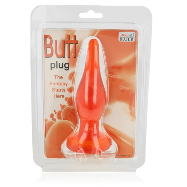 Baile Anal Rode Soft Touch Anaalplug 14,2 cm