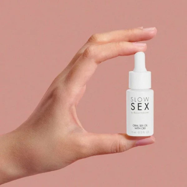 Bijoux Slow SEX Oralsex-olie met CBD