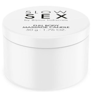 Bijoux Slow SEX lichaamsmassagekaars met kokosaroma Bijoux Slow SEX lichaamsmassagekaars met kokosaroma - Afbeelding 2