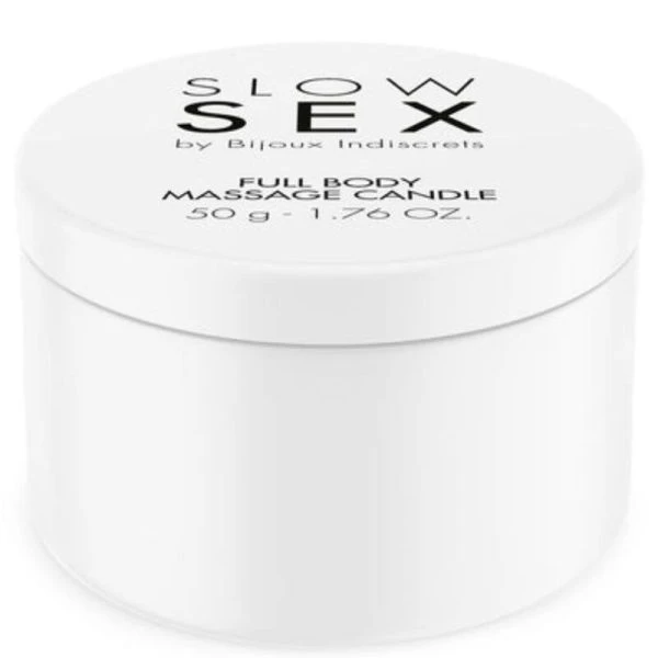 Bijoux Slow SEX lichaamsmassagekaars met kokosaroma