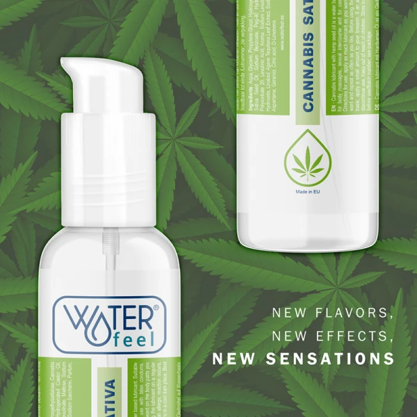 Waterfeel Cannabis-Gleitmittel op waterbasis Waterfeel Cannabis-Gleitmittel op waterbasis