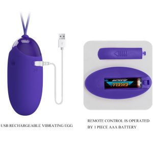 Remote Control Pretty Love Berger Youth Afstandsbediening Vibro-ei Paars Remote Control Pretty Love Berger Youth Afstandsbediening Vibro-ei Paars - Afbeelding 7